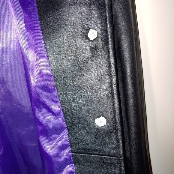 Mossimo Supply Co. Leather Jacket Size XL Black - Picture 4 of 6